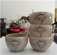青花钵杯