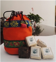 荷叶砖茶
